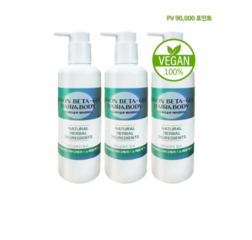 시원베타글루 - 헤어앤바디 3개 - 정기구독